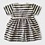 Vestido listrado BB Básico - Imagem 4