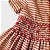 Vestido Silmara listrado vermelho - Imagem 5