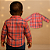 Camisa Bebê Carter's Xadrez Vermelha - Imagem 2