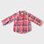 Camisa Bebê Carter's Xadrez Vermelha - Imagem 3