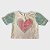 Blusa com mangas em tule Bambollina - Imagem 3