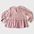 Blusa  Manga Longa com Babado Rosa Claro - Imagem 4