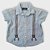 Camisa Azul The Children's Place (0 a 3 meses) - Imagem 2