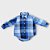 Camisa Xadrez Azul Baby Gap (6 a 12 meses) - Imagem 2