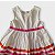 Vestido Carter's Branco com listras (6 anos) - Imagem 5
