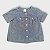 Blusa Jeans Carter's (6 meses) - Imagem 1