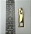 145 - Cursor Sino 45 mm Ouro EG2921 - 6 unidades - Imagem 1