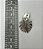 144 - Cursor Folha - 30 mm Níquel EG2756 - 6 unidades - Imagem 1