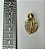 143 - Cursor Folha - 30 mm Ouro EG2756 - 6 unidades - Imagem 1