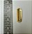 141 - Terminal Zíper Triângulo - 30 mm Ouro EG3835 - 6 unidades - Imagem 1