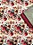 Kit TC017 Tricoline Rosas Fundo Bege - Imagem 1
