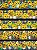 BR181 Barrado Girassol Fundo Xadrez Preto - Imagem 2
