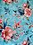 TC105 Tricoline Secret Garden Azul - Imagem 1