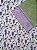 Kit TC117 Tricoline lavanda e laços - Imagem 1