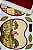 Kit Sousplat Maça (3 peças) - Imagem 1