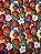 TC085 Tricoline Frutas Morango 3D (166 x 150) - Imagem 1