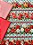 Kit BR327 Barrado Floral Coral - Imagem 1