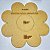 Molde em MDF Americano - Flor - Imagem 1