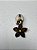 171 - Cursor Flor - 30mm Ouro Velho EG3077 - 6 unidades - Imagem 1