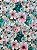 R03 - TC317 Tricoline Coleção Bird Patch - Flores Grande - Imagem 1
