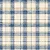 F08 - TC347 Tricoline Coleção Blue Coffee Tartan - Imagem 1