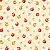 TC351 - Tricoline Coleção New Apple Maçãs e Flores - Imagem 1