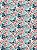 TC370 Tricoline Light Japan Borboletas - Imagem 1