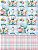 Kit TC378 Tricoline Pastel Kitchen Batedeiras - Imagem 1
