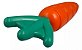 Cenoura Nylon Buddy Toys Cães Brinquedo Mordedor Resistente - Imagem 3