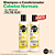 Kit Shampoo e Condicionador Cabelo Liso Organic Shop - Imagem 2