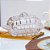 Manteigueira Deli Diamond Vidro cristal Marca Lyor - Imagem 2