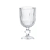 TAÇA PARA LICOR DE VIDRO GRAFFIATO 60ML - CONJUNTO COM 6 PEÇAS - Imagem 2