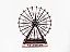 Roda Gigante Metal Decorativa - Imagem 1