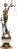 WOLFF - Figura Decorativa Dama da Justiça de Resina 9cm x 9cm x 31,5cm - Imagem 2