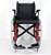 Cadeira de Rodas MA3S  C/ pedal elevavel, suporte de soro, suporte de oxigenio e bolsa prontuário - Imagem 2