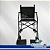 Cadeira de Rodas em Aço Carbono Dobrável - 100kg - Imagem 1