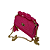 Estojo Pink com corrente - Imagem 3