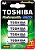 Pilha Recarregável AA 1,2V 2600mAh TNH6GAE TOSHIBA (Cartela com 4 unid.) - Imagem 1