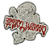Patch Termo Colante – Cannibal Corpse - Logo da Banda + Feto esqueleto - Imagem 2