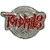 Patch Termo Colante – Slipknot - Logo da Banda (Redonda) - Imagem 2