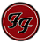Patch Termo Colante – Foo Fighters- Logo Redonda - Imagem 1