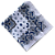 Bandana Branca Arabesco Fundo Azul Bic - Imagem 2