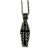 Colar Caveira Caixão - Aço Inoxidável - Imagem 1