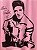 Camiseta Feminina Rosa Elvis Presley. - Imagem 3