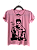 Camiseta Feminina Rosa Elvis Presley. - Imagem 1