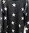 Blusa Feminina com Estrelas Brancas – Manga Longa. - Imagem 3