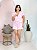 Pijama americano rosa bebê - Imagem 1