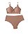Conjunto de sutiã e calcinha sem costura - NUDE - Imagem 1