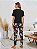 Pijama calça longa blusa curta - Imagem 2