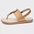 Sandália Rasteira Modare Floather Bronze - Imagem 4